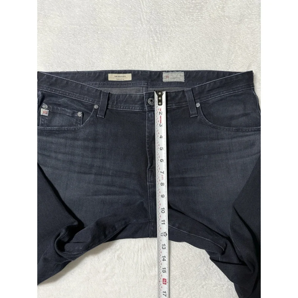 AG Adriano‎ Goldschmied Jeans Mens 36x28 Blue Graduate Tailored Denim Dark Wash